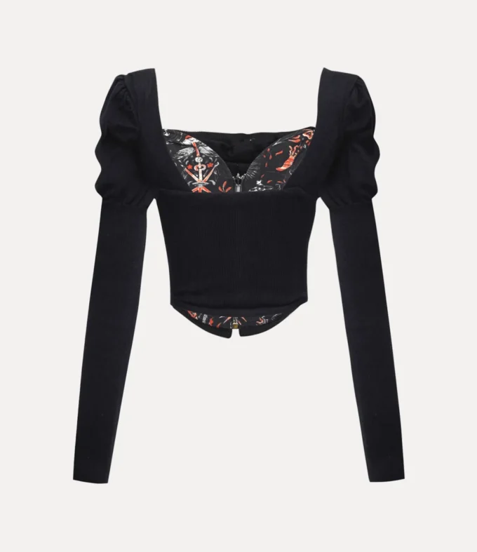 Bea Korsett-Strickjacke