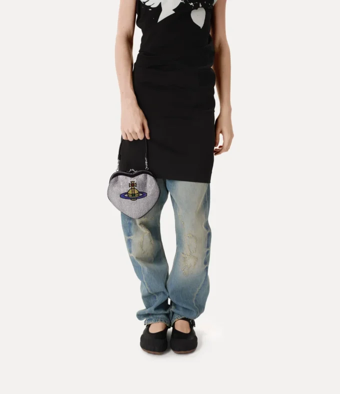 Belle Heart Frame Geldbörse