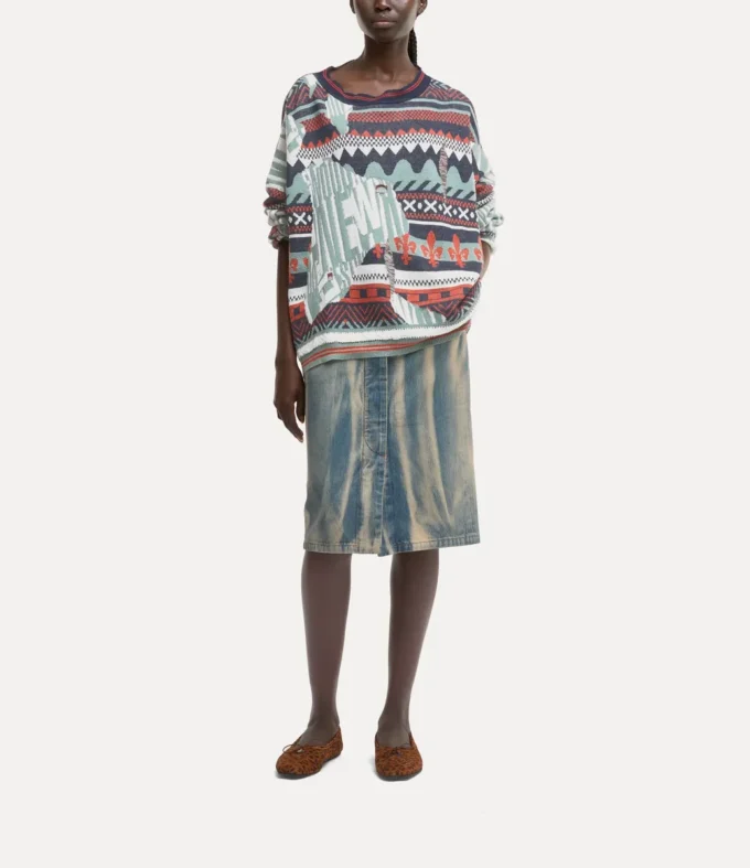 Broken Fair Isle Pullover