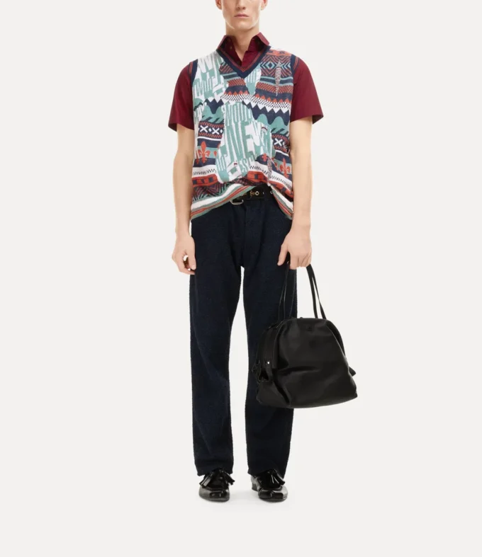 Broken Fair Isle Weste Broken Fair Isle Weste