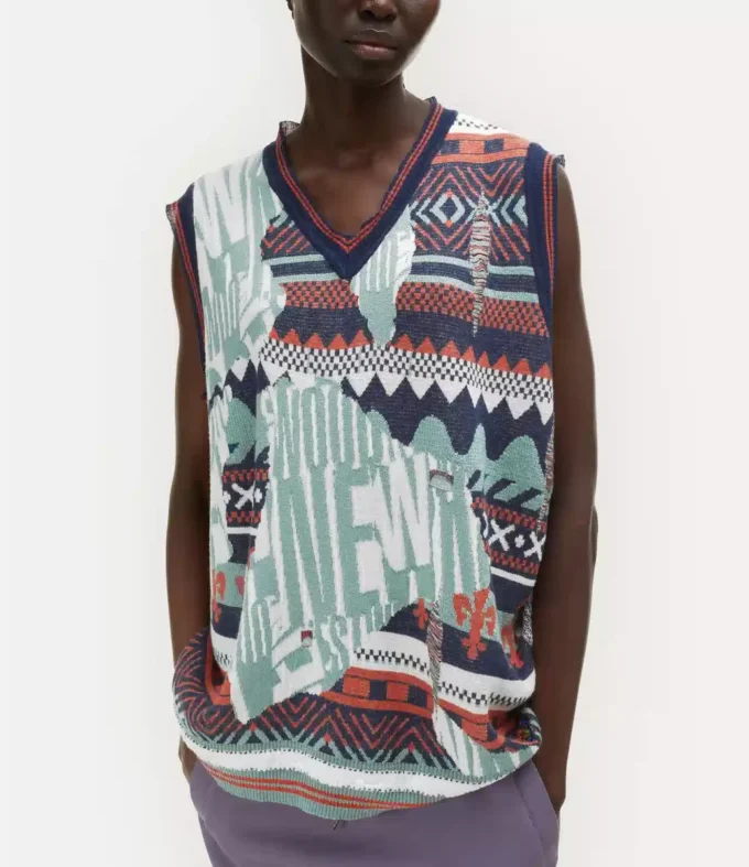 Broken Fair Isle Weste Broken Fair Isle Weste