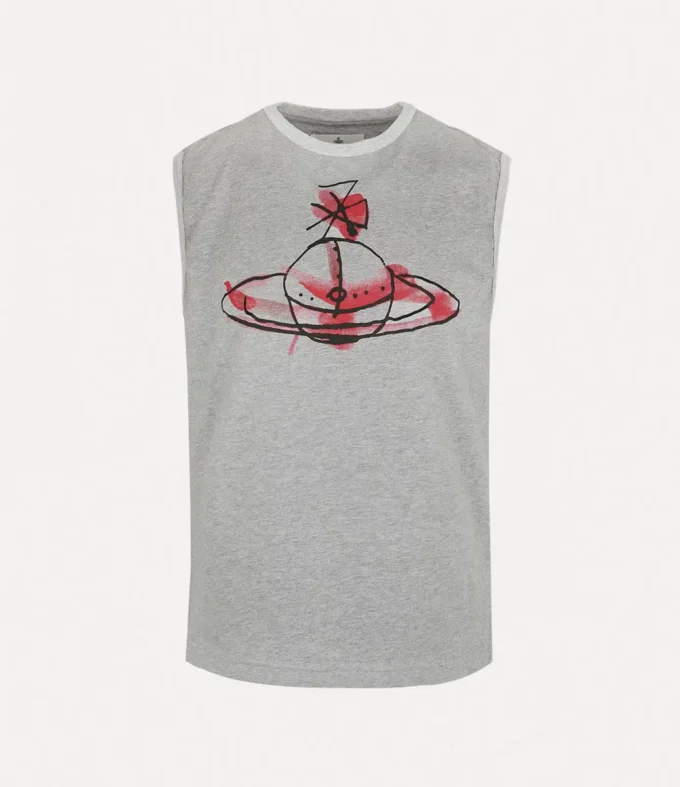 Drawn Orb Muscle T-Shirt