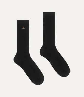 Gerippte Crew-Socken