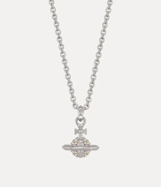 Kleine Mayfair Orb-Anhänger-Halskette