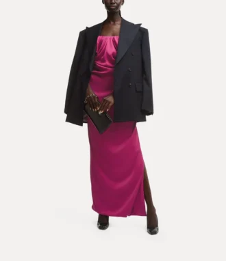 Langes Ginnie Amber Kleid