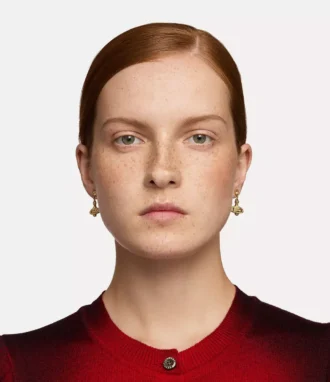 Mini Bas Relief Drop Ohrringe