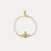Mini Bas Relief Pearl Armband