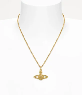 Mini-Basrelief-Anhänger-Halskette