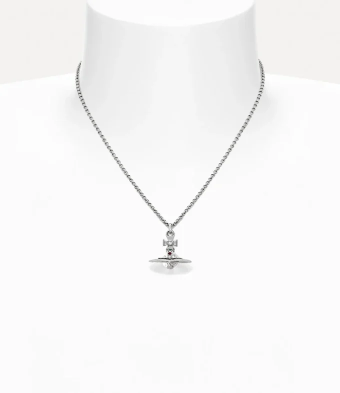 Neue Halskette mit kleinem Orb-Anhänger Neue Halskette mit kleinem Orb-Anhänger