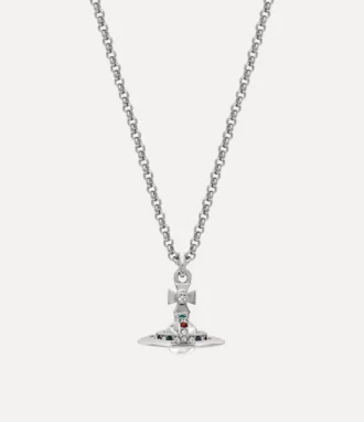 Neue Petite Orb-Anhänger-Halskette