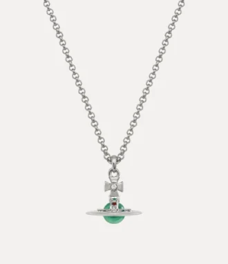 Neue Petite Orb-Anhänger-Halskette