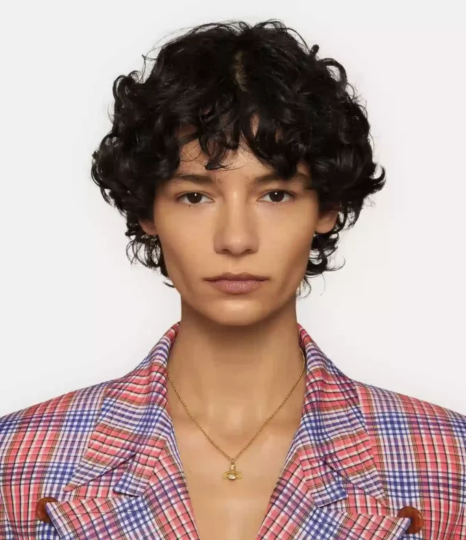 Neue Petite Orb-Anhänger-Halskette