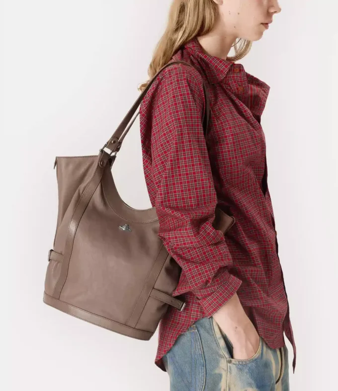 Olive Large Shoulder Bag