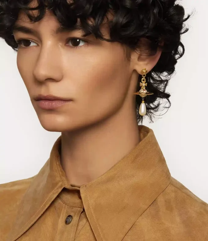 Perlenohrringe Perlenohrringe