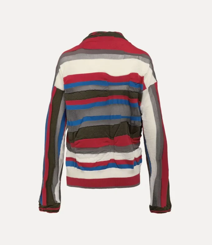 Pullover „Drunken Striped”