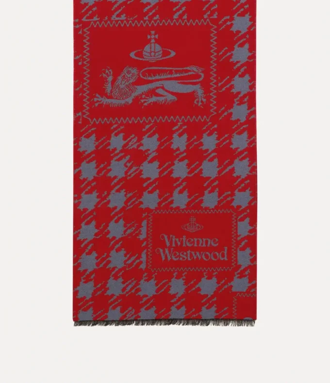 Schal mit Dogtooth-Emblem