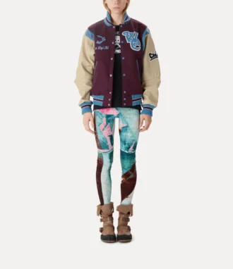 Worlds End Letterman-Jacke