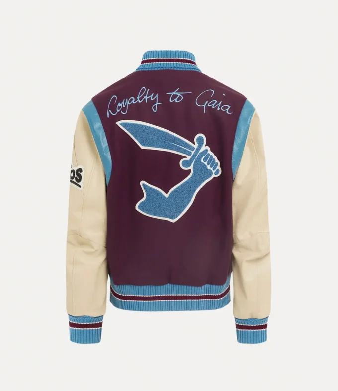 Worlds End Letterman-Jacke